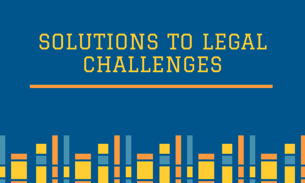 Solutions to Legal challenges “Week 8” BAYI Foundation